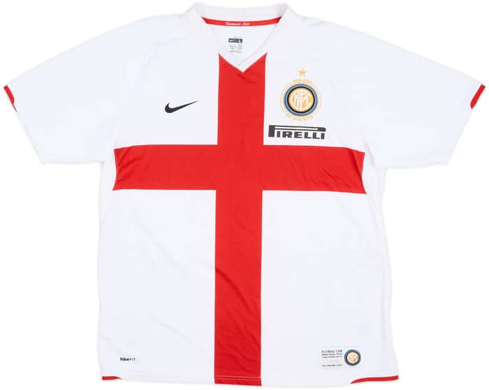 2007-08 Inter Milan Centenary Away Shirt Ibrahimovic #8 - 6/10 - (L)