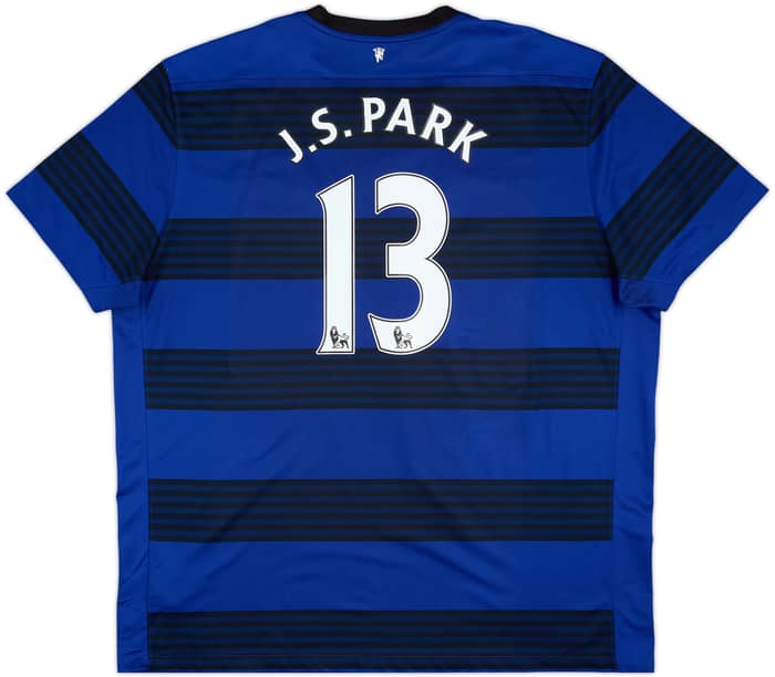 Camiseta de visitante del Manchester United 2011-13 J.S.Park #13 - 6/10 - (3XL)