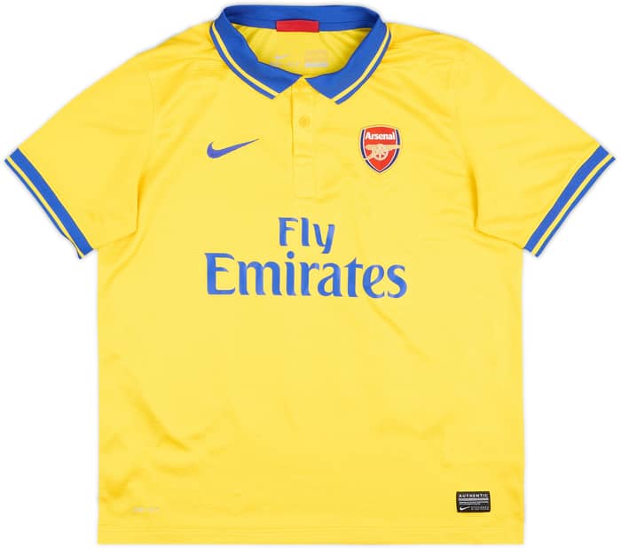 Camiseta de visitante del Arsenal 2013-14 Ozil #11 - 9/10 - (XL.Niños)