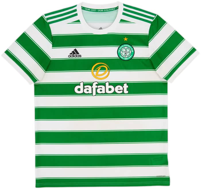 2021-22 Celtic Home Shirt - 6/10 - (L)