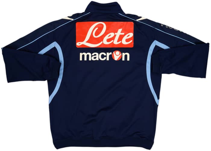 2010-11 Napoli Macron 1/4 Zip Drill Top - 6/10 - (L)