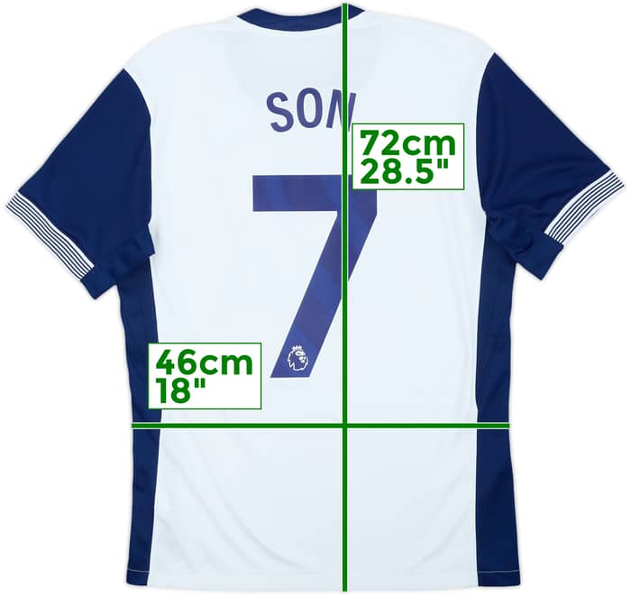 2024-25 Tottenham Home Shirt Son #7 - 10/10 - (S)