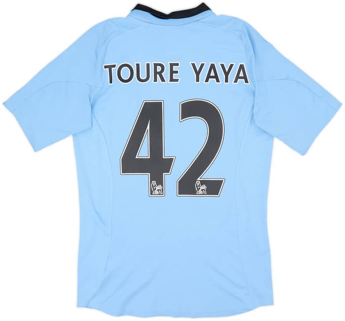 2012-13 Manchester City Home Shirt Toure Yaya #42 - 6/10 - (S)