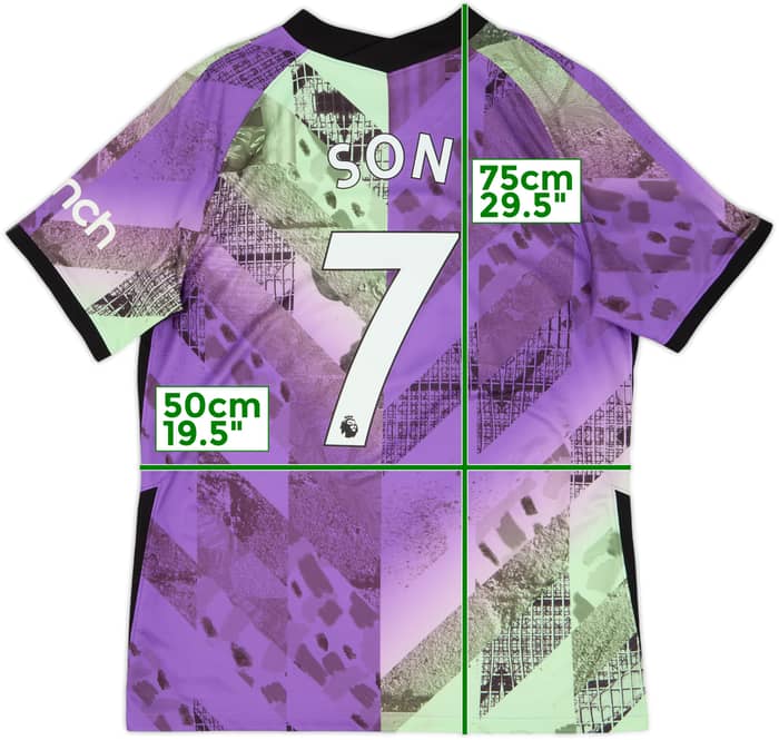 2021-22 Tottenham Third Shirt Son #7 - 5/10 - (L)
