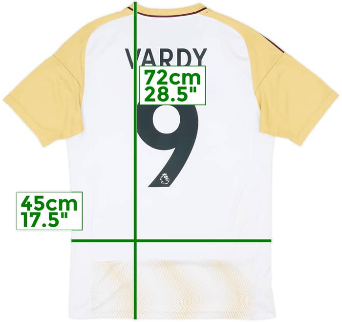 2022-23 Leicester Third Shirt Vardy #9 - 8/10 - (S)