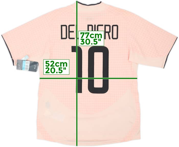 2003-04 Juventus Away Shirt Del Piero #10 (M)