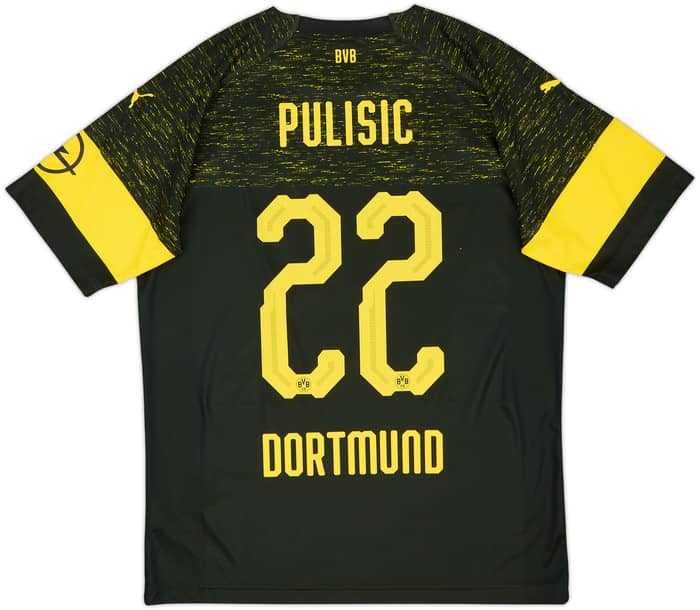 2018-19 Borussia Dortmund Away Shirt Pulisic #22 - 10/10 - (L)