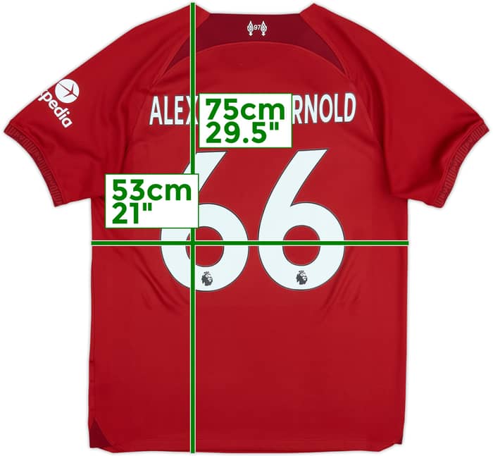 2022-23 Liverpool Home Shirt Alexander-Arnold #66 - 7/10 - (M)