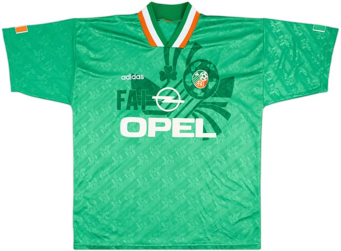 1994 Ireland Home Shirt Irwin #2 - 7/10 - (XL)