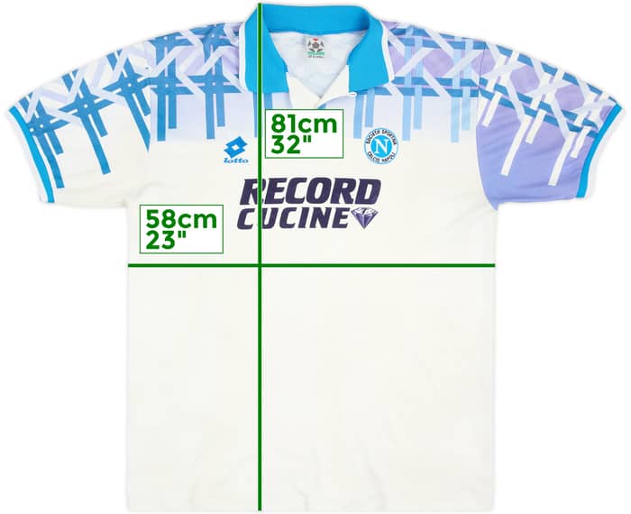 1994-96 Napoli Away Shirt #10 - 6/10 - (XL)