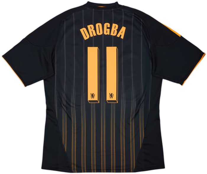 2010-11 Chelsea Away Shirt Drogba #11 - 10/10 - (L)