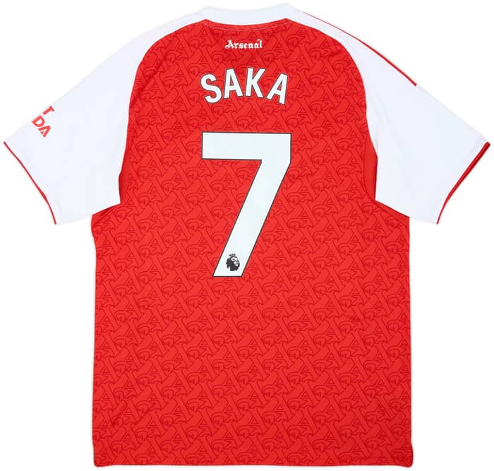 2025-26 Arsenal Home Shirt Saka #7 - 10/10 - (L)