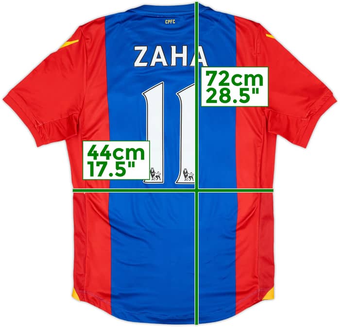 2016-17 Crystal Palace Home Shirt Zaha #11 - 8/10 - (M)