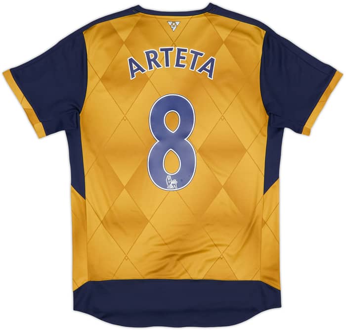 2015-16 Arsenal Away Shirt Arteta #8 - 6/10 - (M)