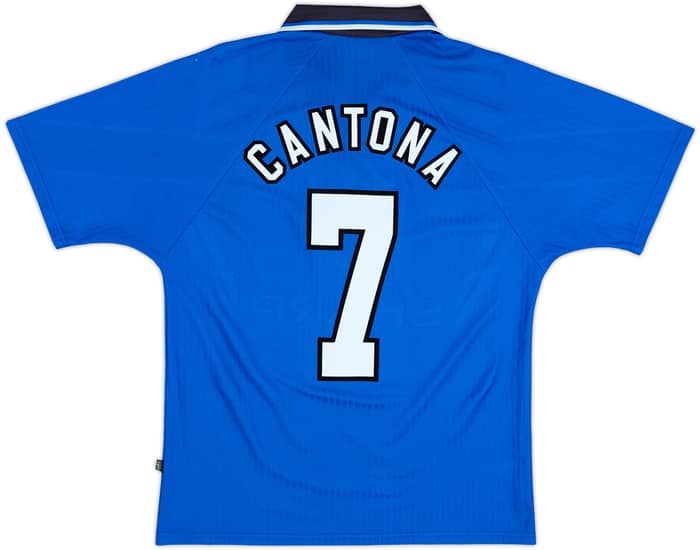 1996-98 Manchester United Third Shirt Cantona #7 - 8/10 - (M)