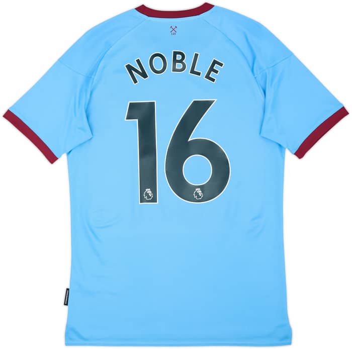 2020-21 West Ham Away Shirt Noble #16 - 9/10 - (M)