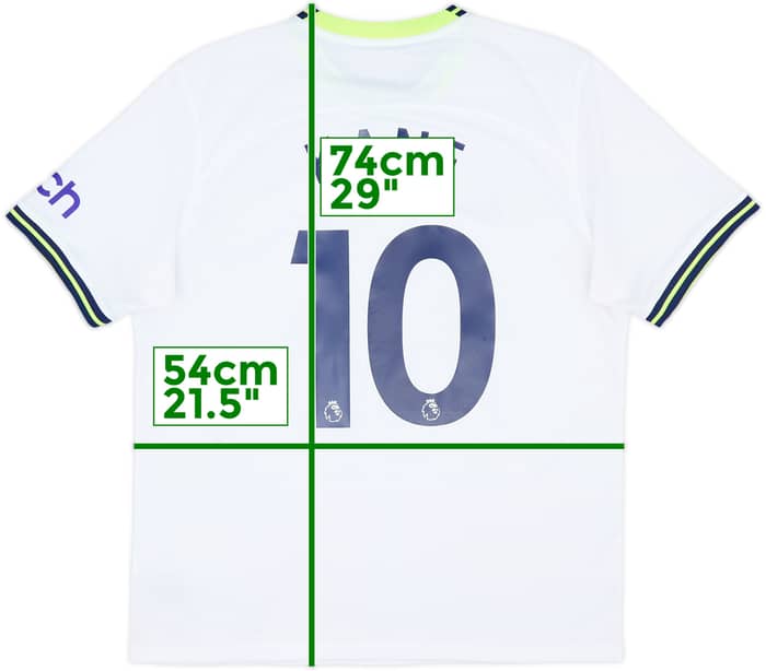 2022-23 Tottenham Home Shirt Kane #10 - 7/10 - (L)