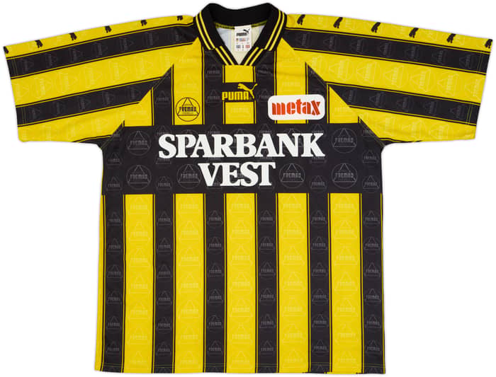 1996-98 Aarhus Fremad Match Issue Home Shirt #6