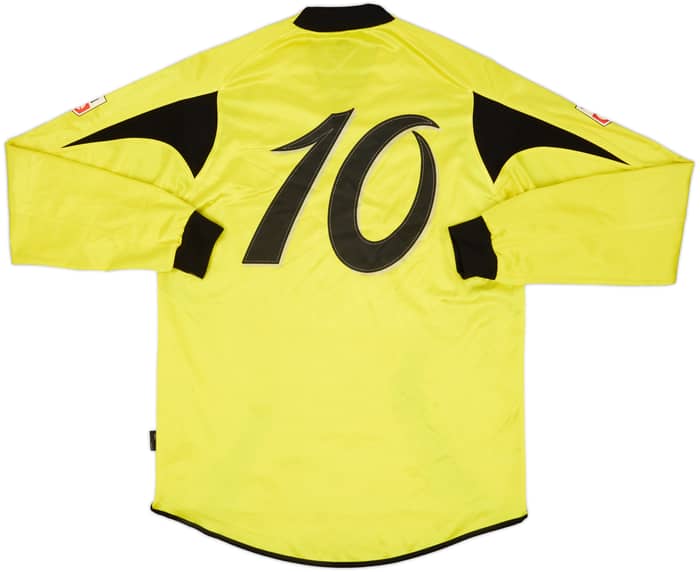 2006-07 Young Boys Youth Match Issue Home L/S Shirt #10
