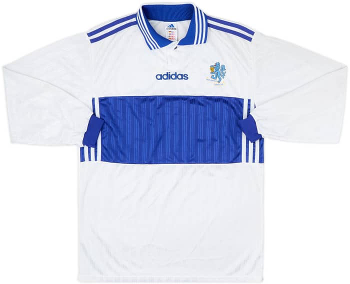 1990s adidas Template L/S Shirt (Macclesfield) #14 - 9/10 - (M)