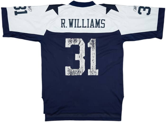 2005-06 Dallas Cowboys R.Williams #31 Reebok Throwback Jersey - 4/10 - (L)
