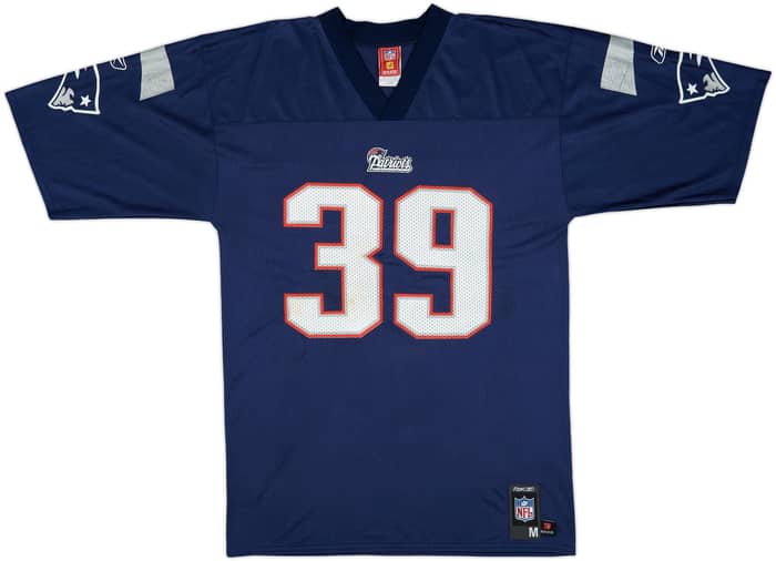 2007 New England Patriots Maroney #39 Reebok Replica Home Jersey - 5/10 - (M)