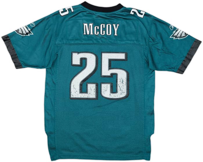 2010-11 Philadelphia Eagles McCoy #25 Reebok On Field Home Jersey - 5/10 - (L.Boys)