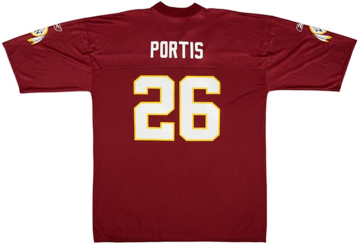 2005-06 Washington Redskins Portis #26 Reebok Replica Home Jersey - 9/10 - (XL)