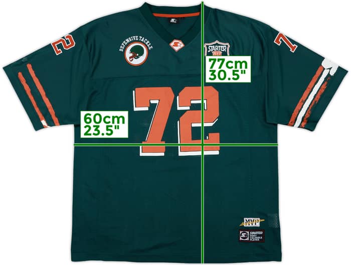 1990s NFL MVP #72 Starter Jersey - 5/10 - (L)