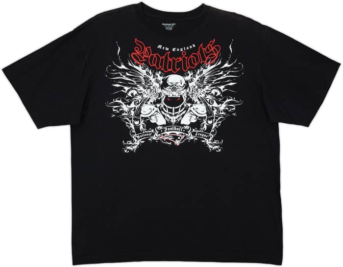 2005-06 New England Patriots Reebok Graphic Tee - 7/10 - (L)