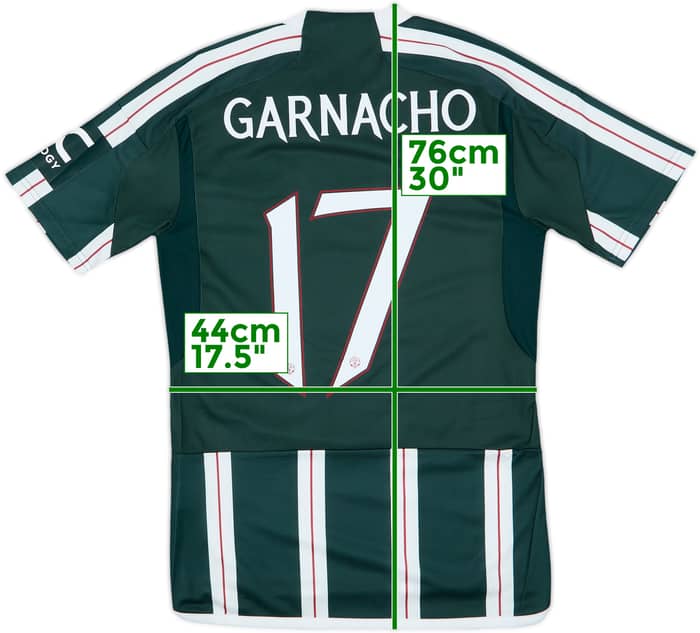 2023-24 Manchester United Away Shirt Garnacho #17 (S)