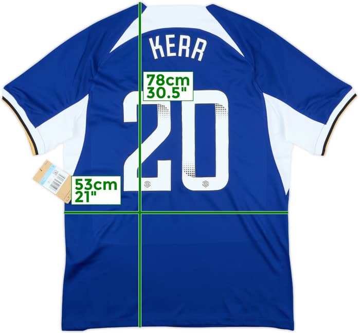 2023-24 Chelsea Home Shirt Kerr #20 (M)