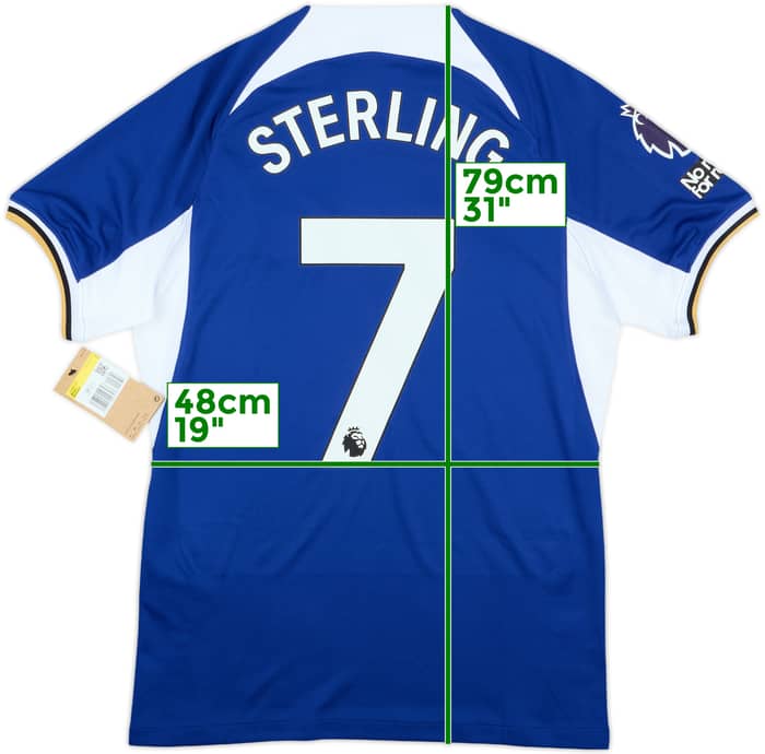 2023-24 Chelsea Home Shirt Sterling #7 (S)