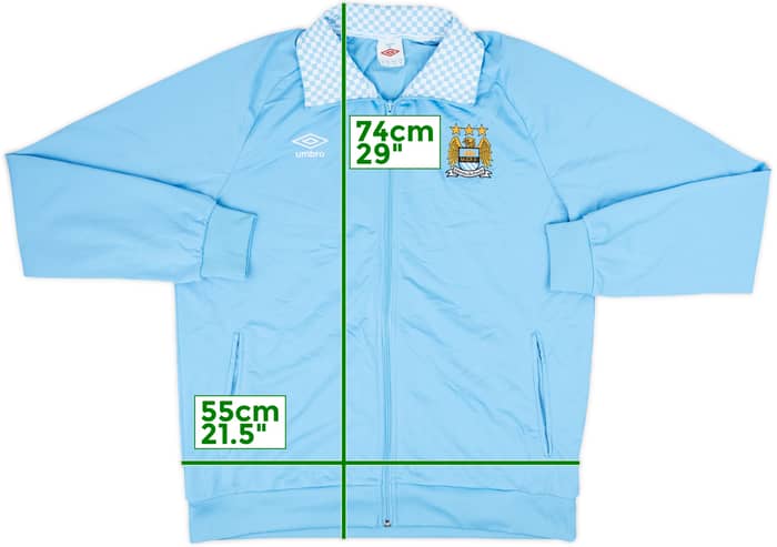 2011-12 Manchester City Umbro Track Jacket - 7/10 - (XL)