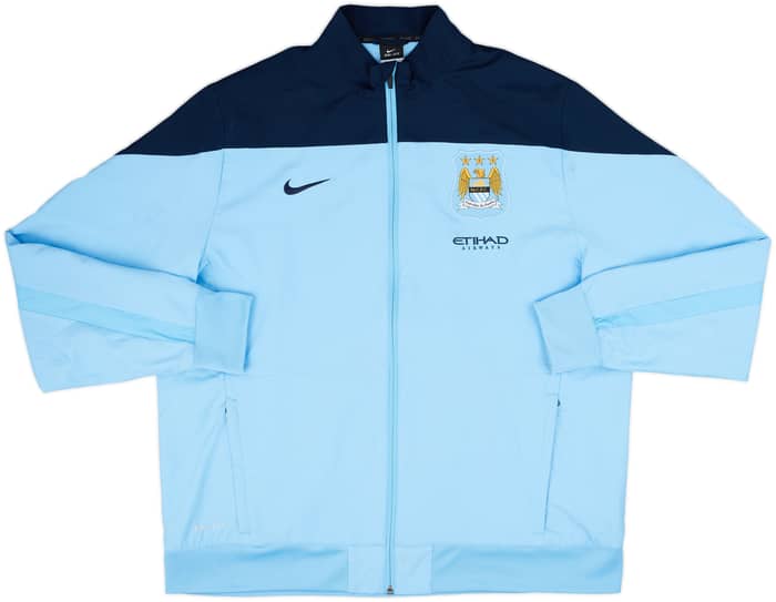 2013-14 Manchester City Nike Track Jacket - 7/10 - (XL)