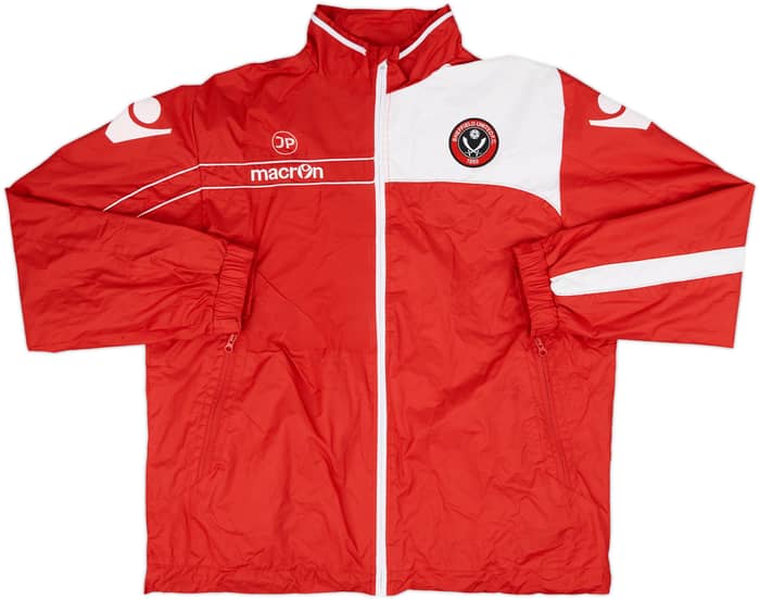 2011-12 Sheffield United Staff Issue Macron Rain Jacket JP - 6/10 - (XL)