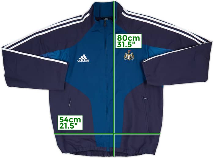 2004-05 Newcastle adidas Track Jacket - 8/10 - (L)