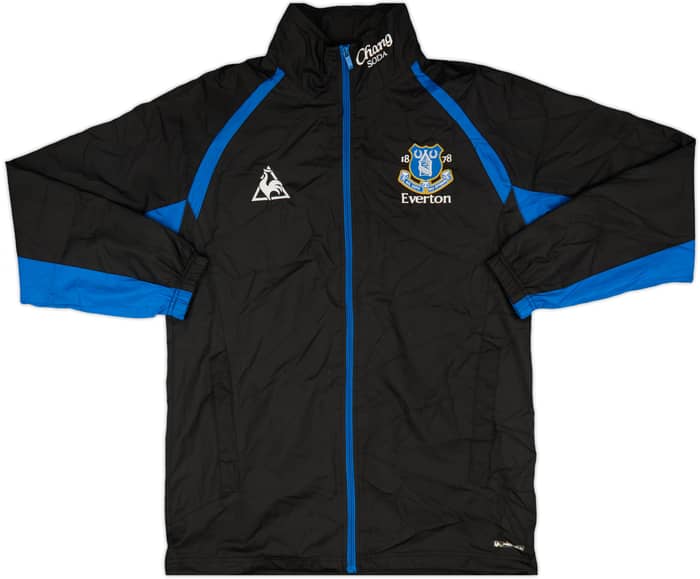 2009-10 Everton Le Coq Sportif Hooded Rain Jacket - 6/10 - (M)