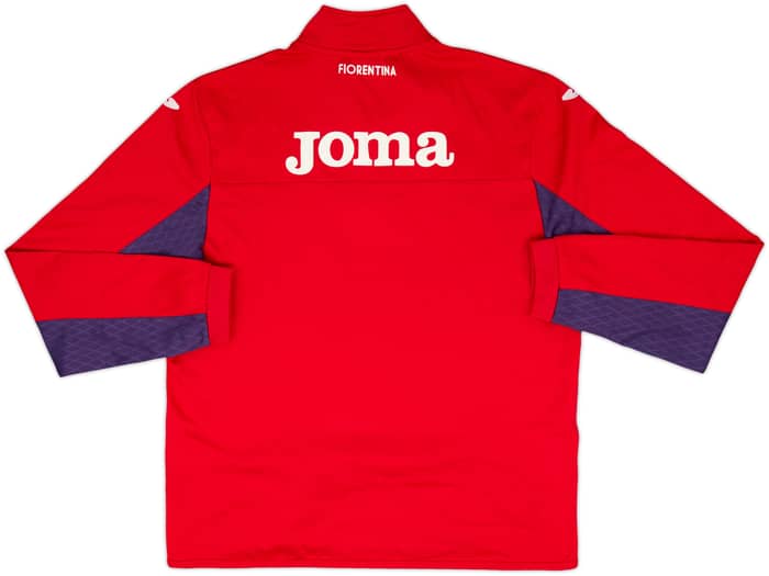 2012-13 Fiorentina Joma 1/4 Zip Drill Top - 8/10 - (XL)