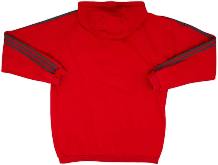 2009-10 Liverpool adidas Hooded Sweat Top - 7/10 - (M/L)