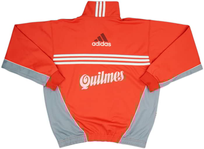 2000-02 River Plate adidas 1/4 Zip Sweat Top - 7/10 - (S)