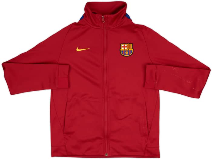 2017-18 Barcelona Nike Track Jacket - 6/10 - (XL.Boys)