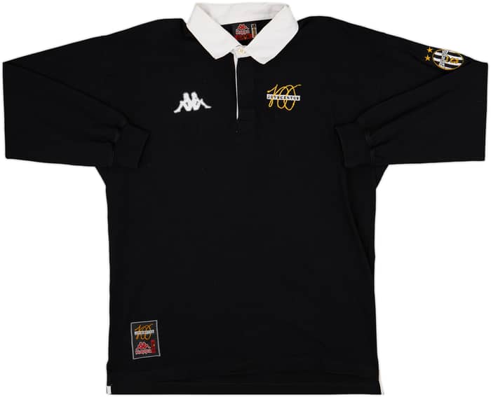 1997-98 Juventus Kappa Polo L/S Shirt - 8/10 - (XL)