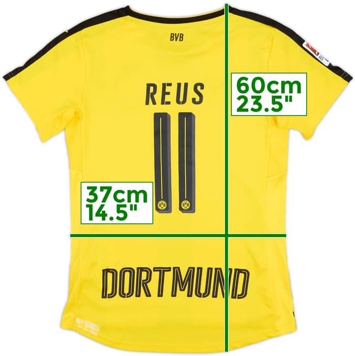 2016-17 Borussia Dortmund Home Shirt Reus #11 - 5/10 - (Women's S)