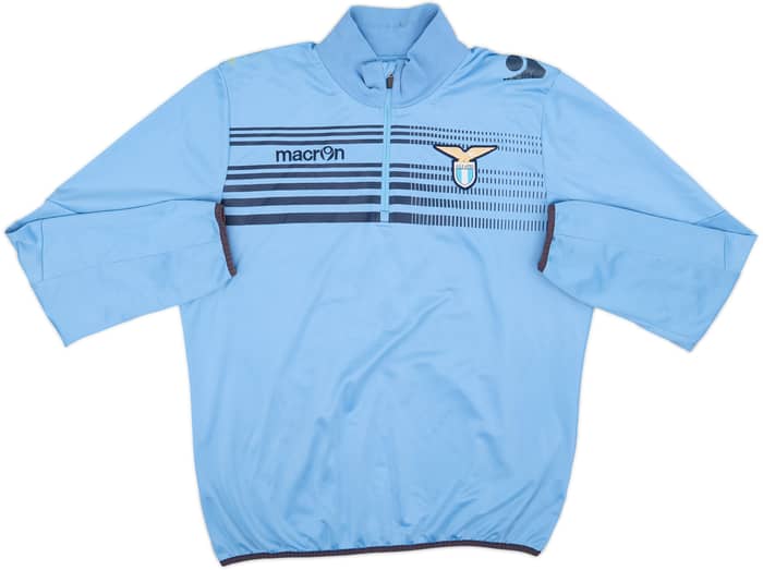 2012-13 Lazio Macron 1/4 Zip Drill Top - 5/10 - (XXL)