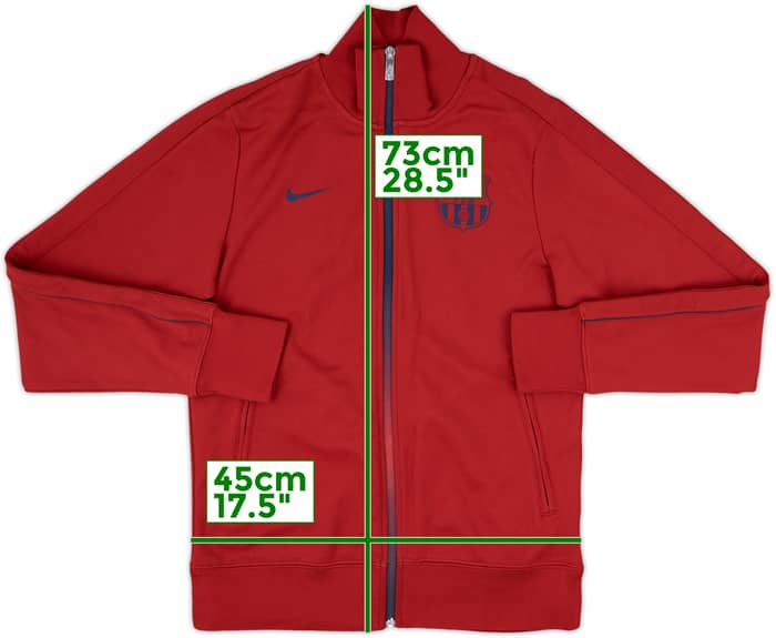 2012-13 Barcelona Nike Track Jacket - 8/10 - (S)