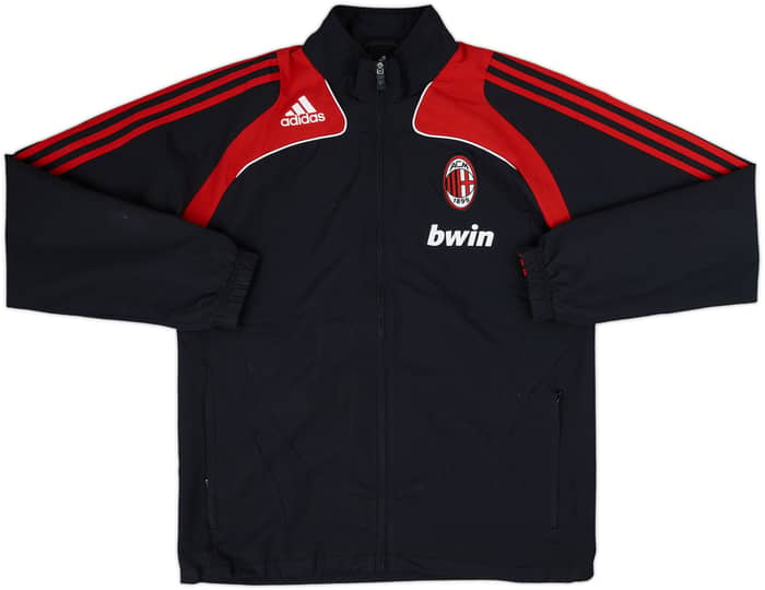 2008-09 AC Milan adidas Track Jacket - 8/10 - (S)