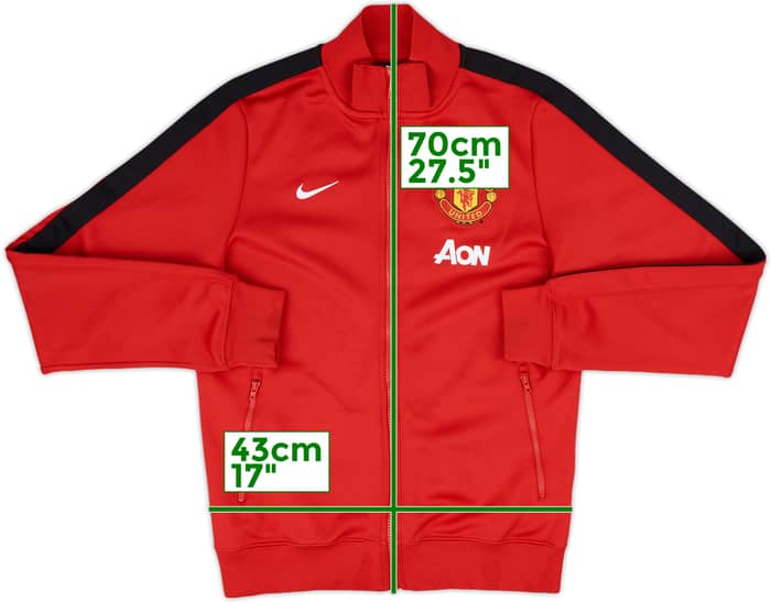 2014-15 Manchester United Nike Track Jacket - 8/10 - (S)