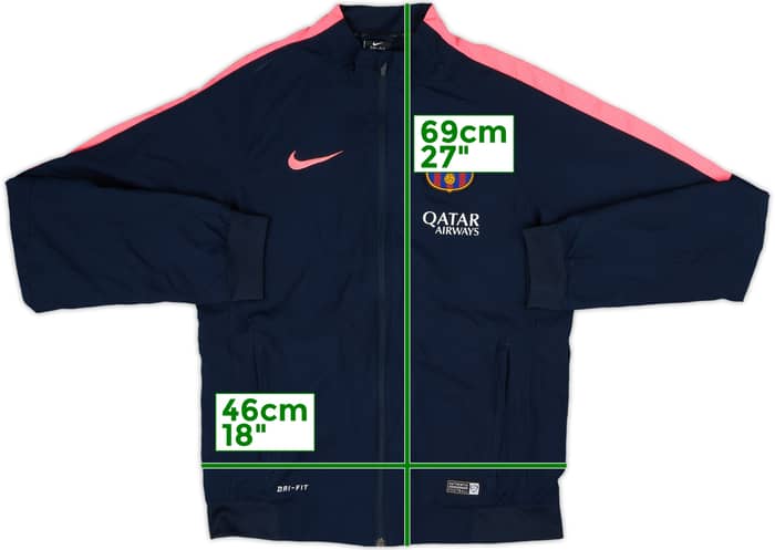 2014-15 Barcelona Nike Track Jacket - 7/10 - (S)