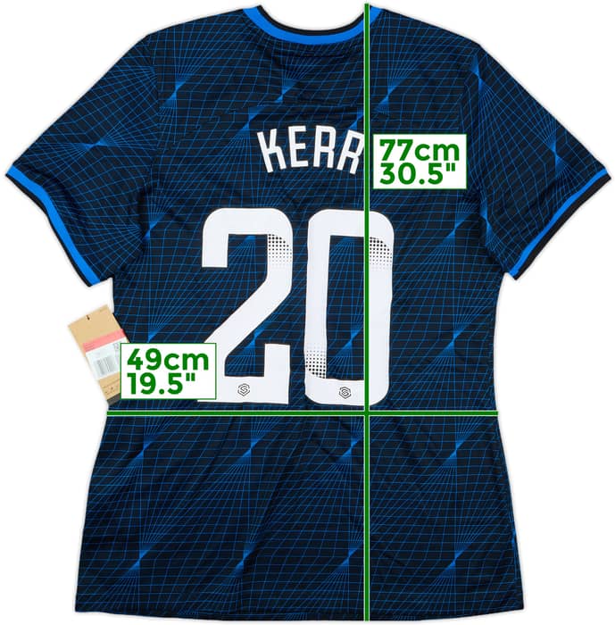 2023-24 Chelsea Away Shirt Kerr #20 (Women's L)
